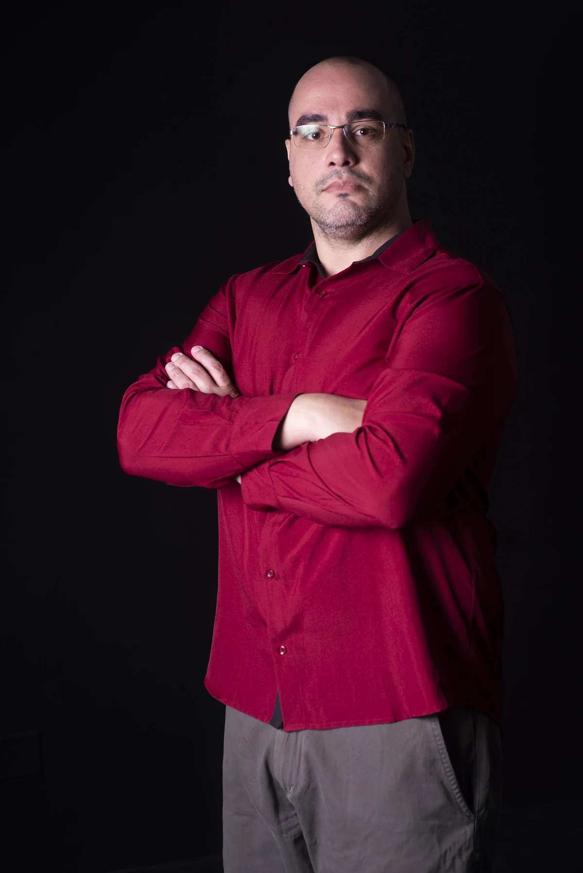 Retrato profissional do Prof. Thiago Ribeiro
